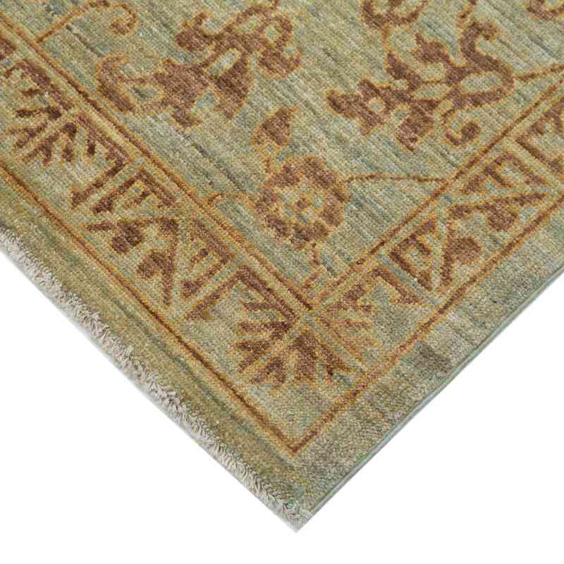 Nueva Alfombra Oushak Tejida a Mano - 115 cm x 177 cm - K0040999