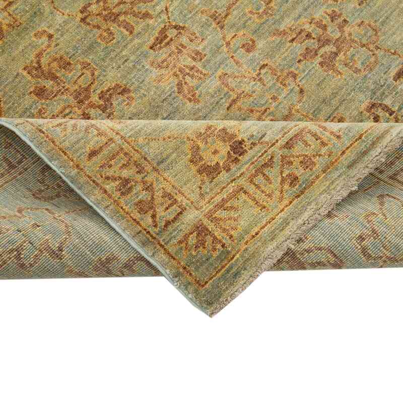 Nueva Alfombra Oushak Tejida a Mano - 120 cm x 173 cm - K0041000
