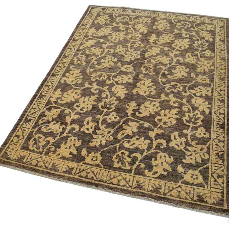 Yeni El Dokuma Uşak Halısı - 121 cm x 180 cm - K0041002