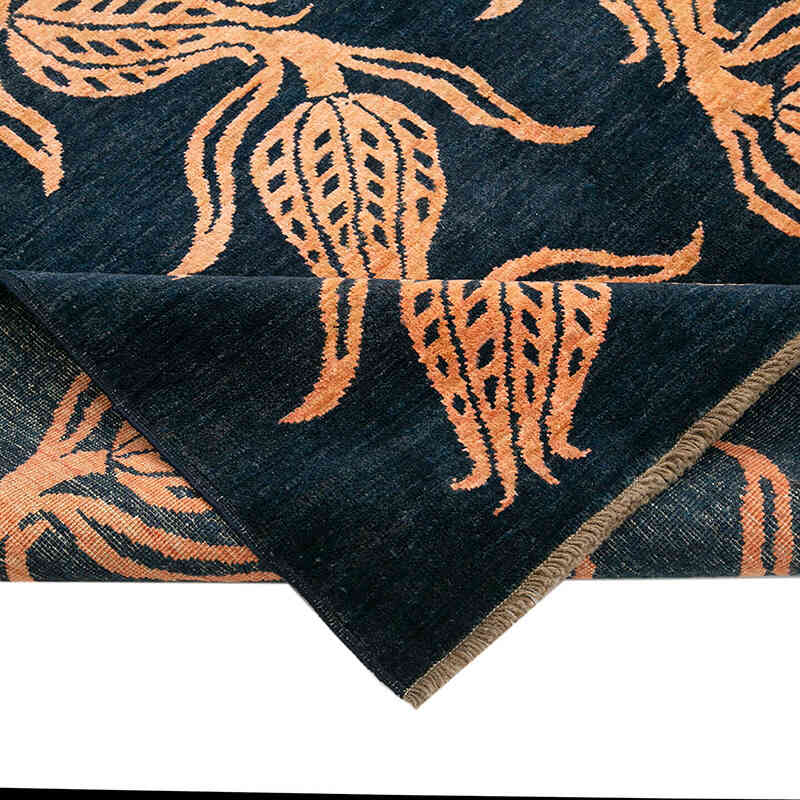 Nueva Alfombra Oushak Tejida a Mano - 174 cm x 240 cm - K0041005