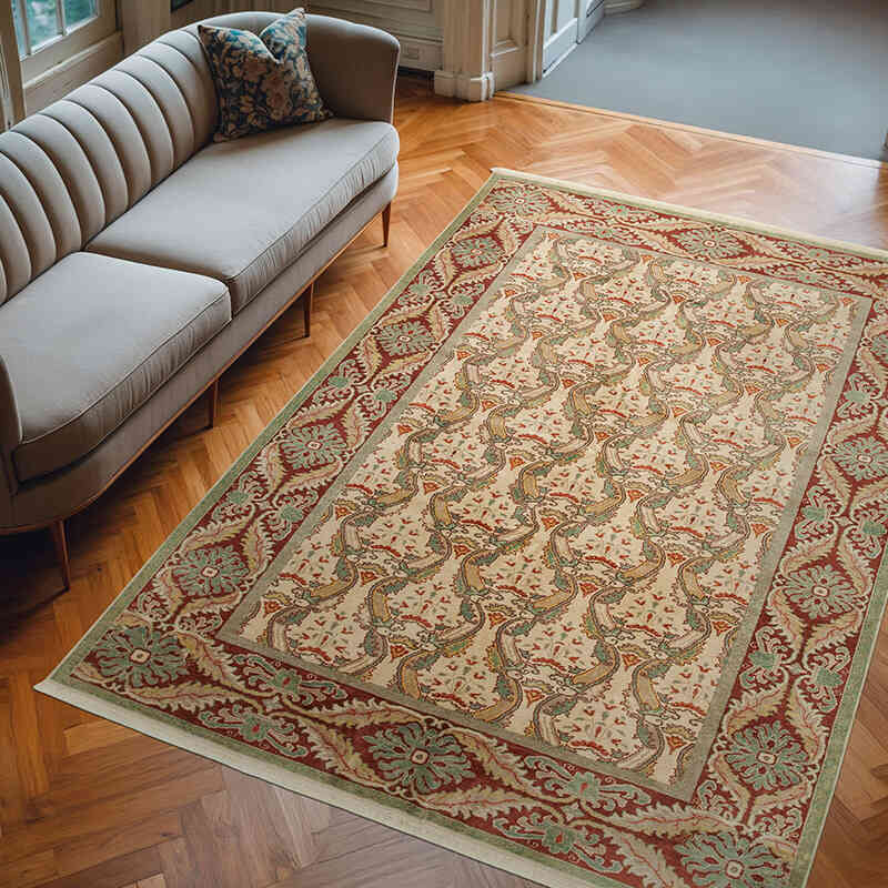 Yeni El Dokuma Uşak Halısı - 198 cm x 276 cm - K0041014