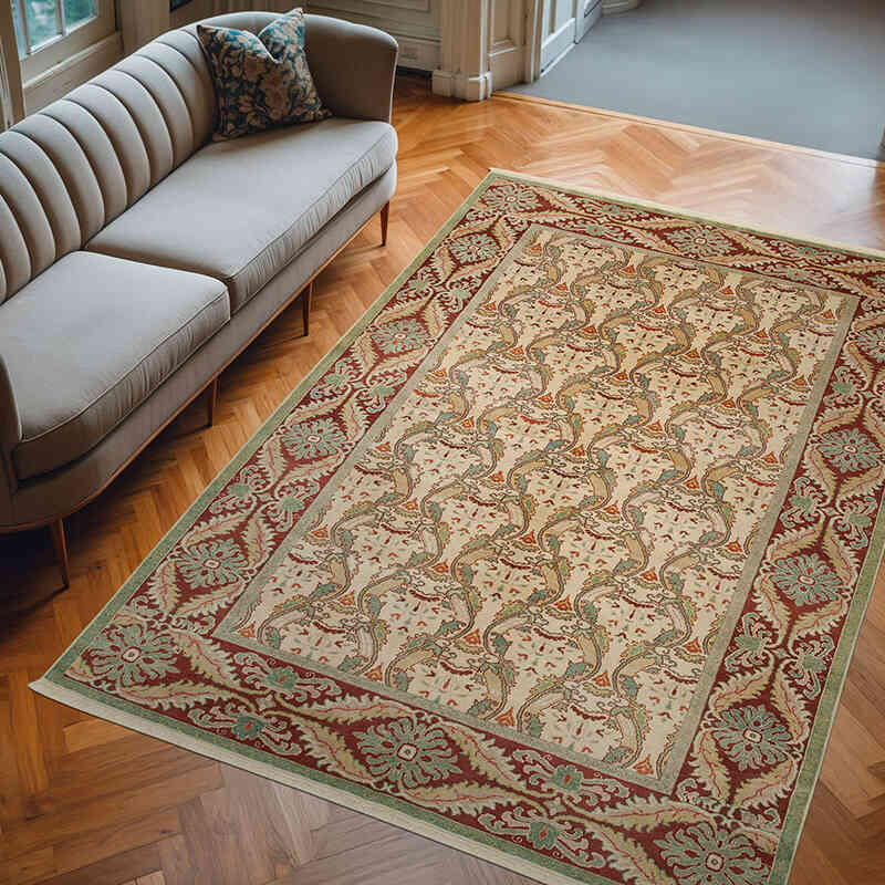 Yeni El Dokuma Uşak Halısı - 198 cm x 289 cm - K0041015