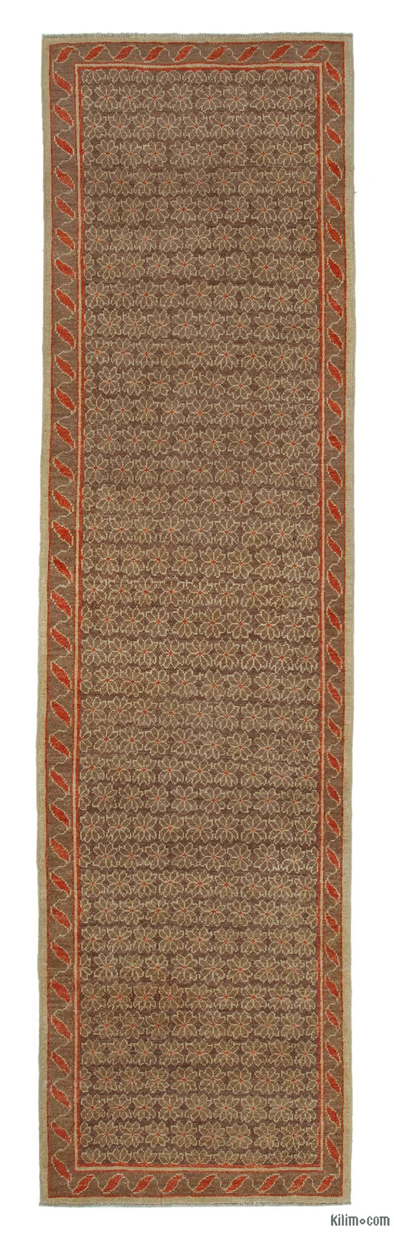 Yeni El Dokuma Uşak Halısı - 80 cm x 300 cm - K0041017