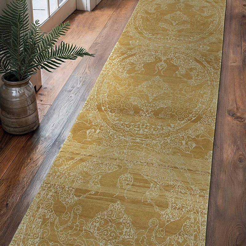 Yeni El Dokuma Uşak Halısı - 92 cm x 373 cm - K0041038