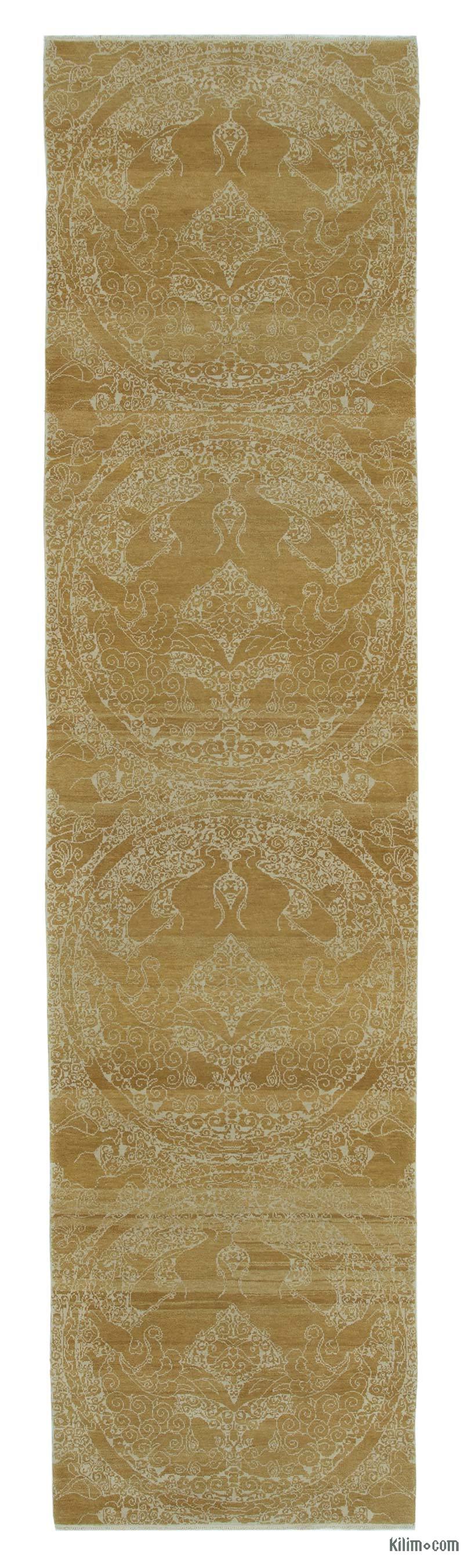 Yeni El Dokuma Uşak Halısı - 92 cm x 373 cm - K0041038