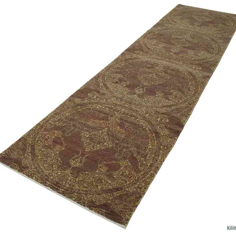 New Oushak Runner Rug - 2' 11" x 11' 11" (35" x 143") - K0041048