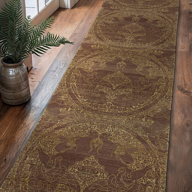 New Oushak Runner Rug - 2' 11" x 11' 11" (35" x 143") - K0041048