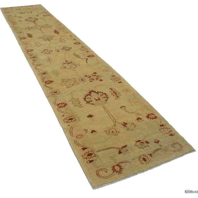 Yeni El Dokuma Uşak Halısı - 93 cm x 443 cm - K0041049