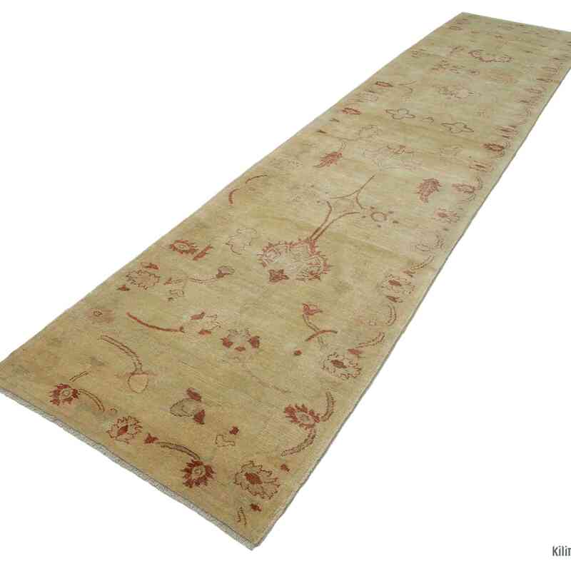 Yeni El Dokuma Uşak Halısı - 93 cm x 443 cm - K0041049