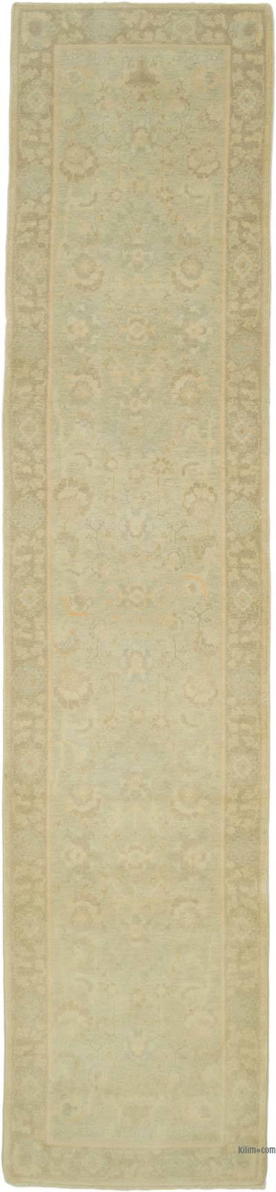 New Oushak Runner Rug - 2' 7" x 11' 9" (31" x 141")
