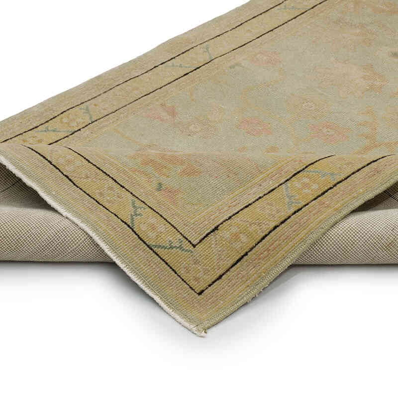 Nueva Alfombra Ushak Tejida a Mano - 87 cm x 357 cm - K0041059