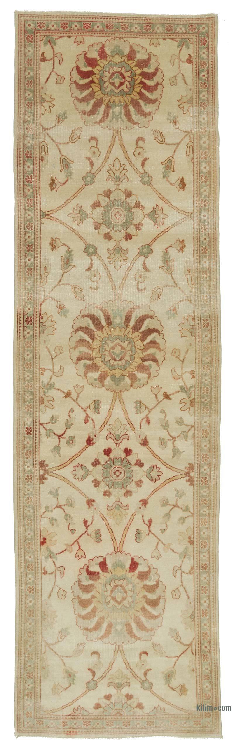 New Oushak Runner Rug - 2' 11" x 10' 4" (35" x 124") - K0041072