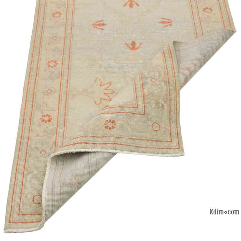Nueva Alfombra Ushak Tejida a Mano - 77 cm x 417 cm - K0041074
