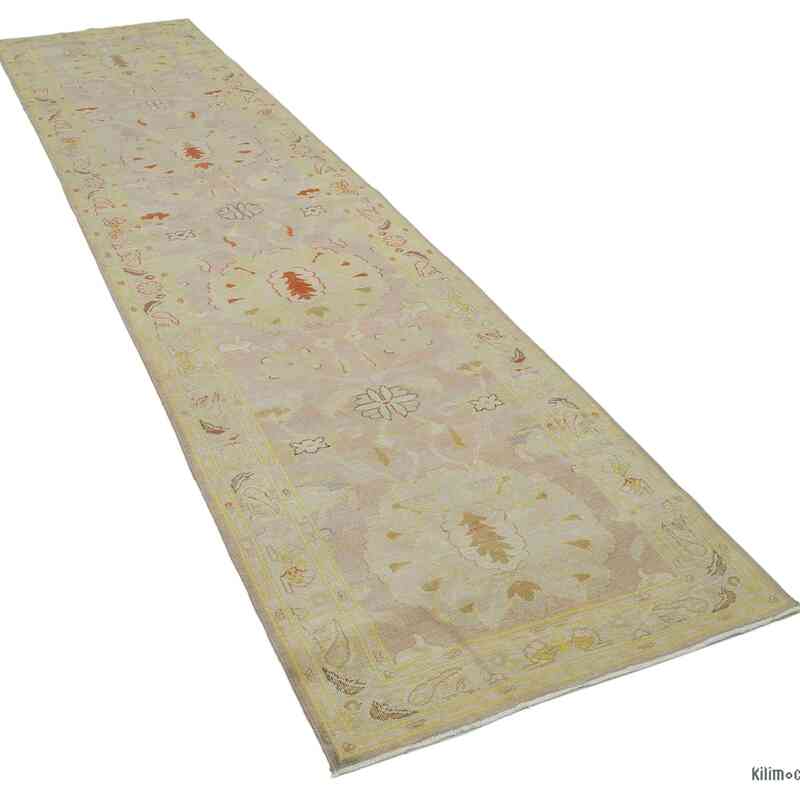 New Oushak Runner Rug - 2' 10" x 11' 10" (34" x 142") - K0041076