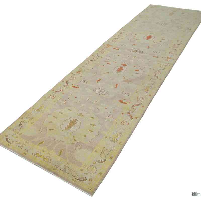 New Oushak Runner Rug - 2' 10" x 11' 10" (34" x 142") - K0041076