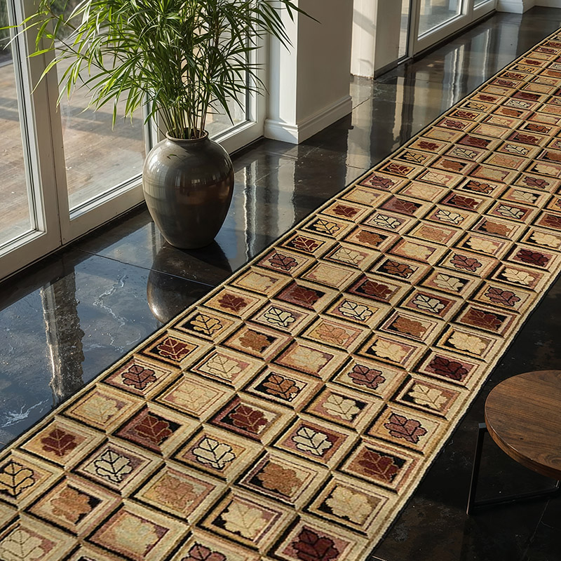 New Hand Knotted Wool Rug - 2' 6" x 16'  (30" x 192") - K0041089