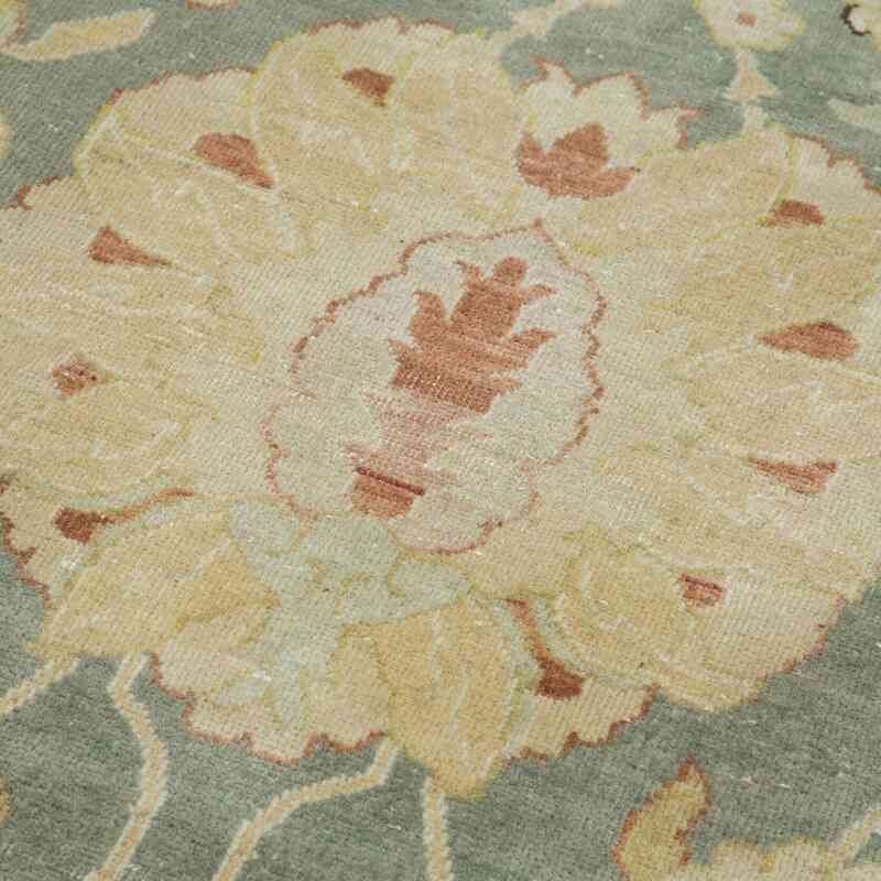 New Oushak Runner Rug - 2' 9" x 12' 4" (33" x 148") - K0041095