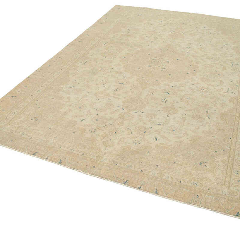 Vintage Hand-Knotted Oriental Rug - 6' 9" x 9' 8" (81" x 116") - K0041108