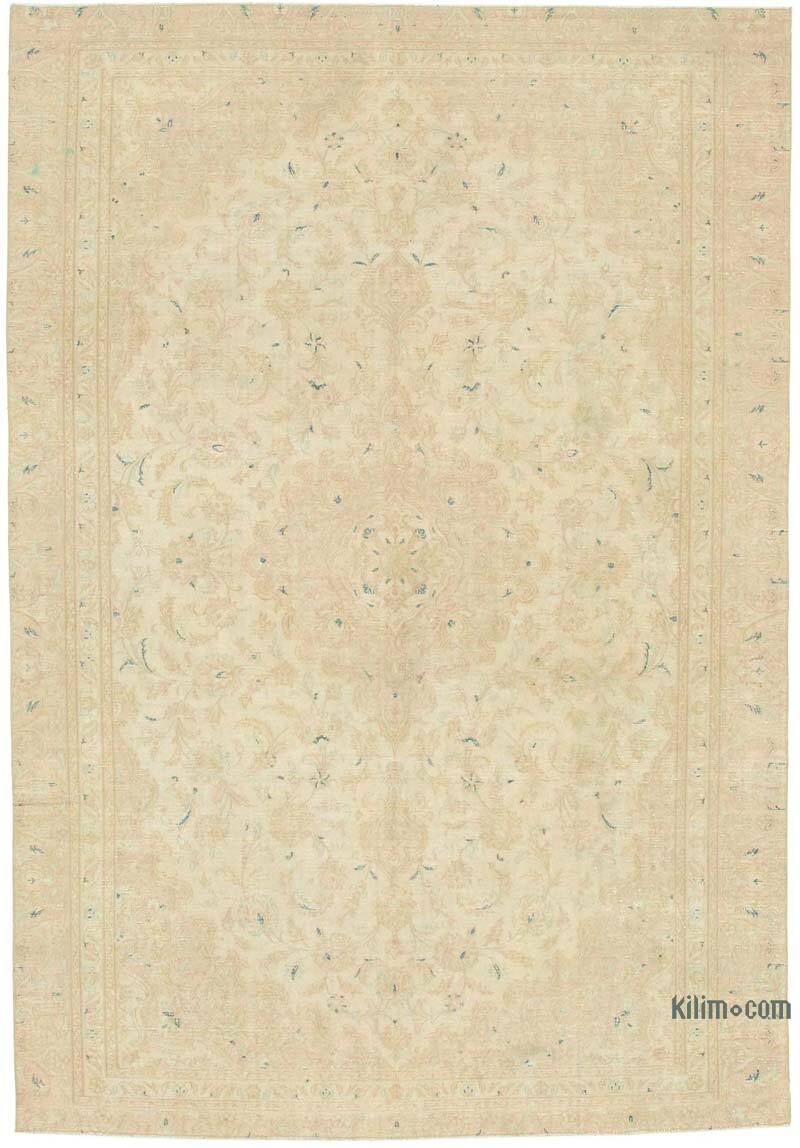 Vintage Hand-Knotted Oriental Rug - 6' 9" x 9' 8" (81" x 116") - K0041108