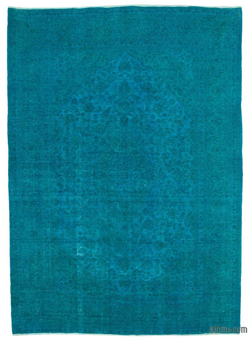 Over-dyed Vintage Hand-Knotted Oriental Rug - 9' 7" x 13' 6" (115 in. x 162 in.) - K0041124