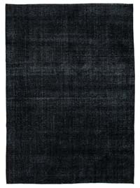 Siyah Boyalı El Dokuma Vintage Halı - 298 cm x 413 cm