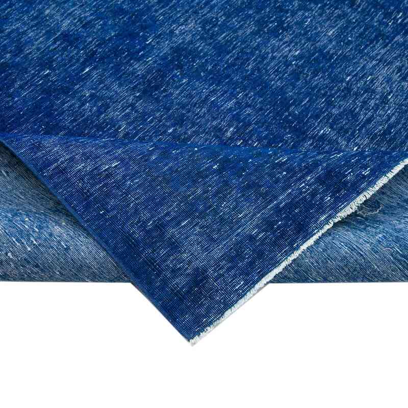 Azul Alfombra Turca Vintage Sobre-teñida  - 308 cm x 396 cm - K0041237