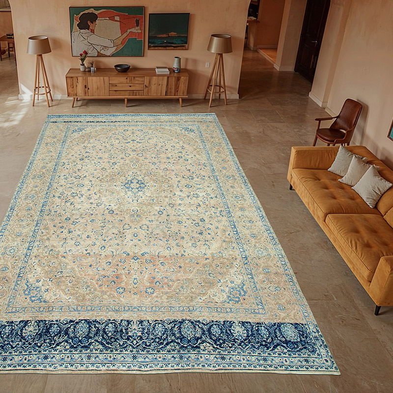 El Dokuma Vintage Halı - 290 cm x 471 cm - K0041239