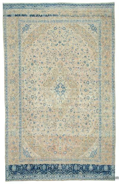El Dokuma Vintage İran Halısı - 290 cm x 471 cm