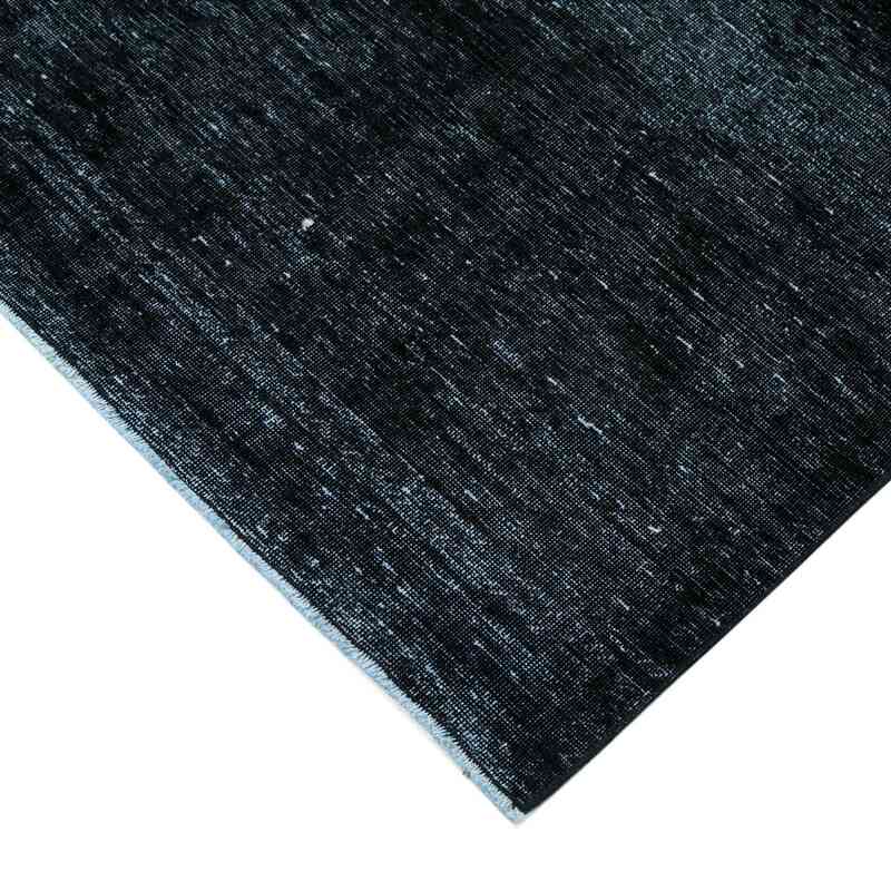 Siyah Boyalı El Dokuma Vintage Halı - 288 cm x 396 cm - K0041245