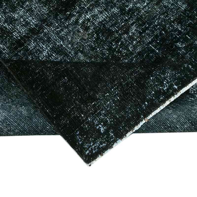Siyah Boyalı El Dokuma Vintage Halı - 292 cm x 386 cm - K0041278
