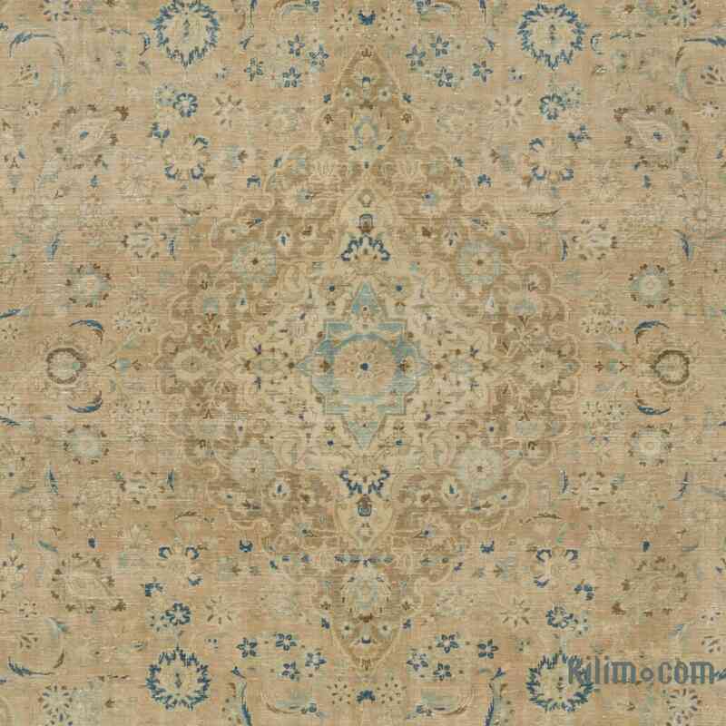 Vintage Hand-Knotted Persian Rug - 9' 8" x 13' 9" (116 in. x 165 in.) - K0041319