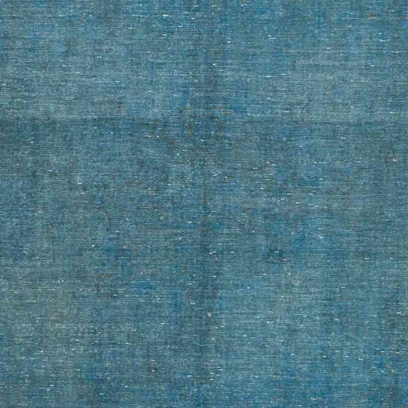 Mavi Boyalı El Dokuma Vintage Halı - 270 cm x 390 cm - K0041323