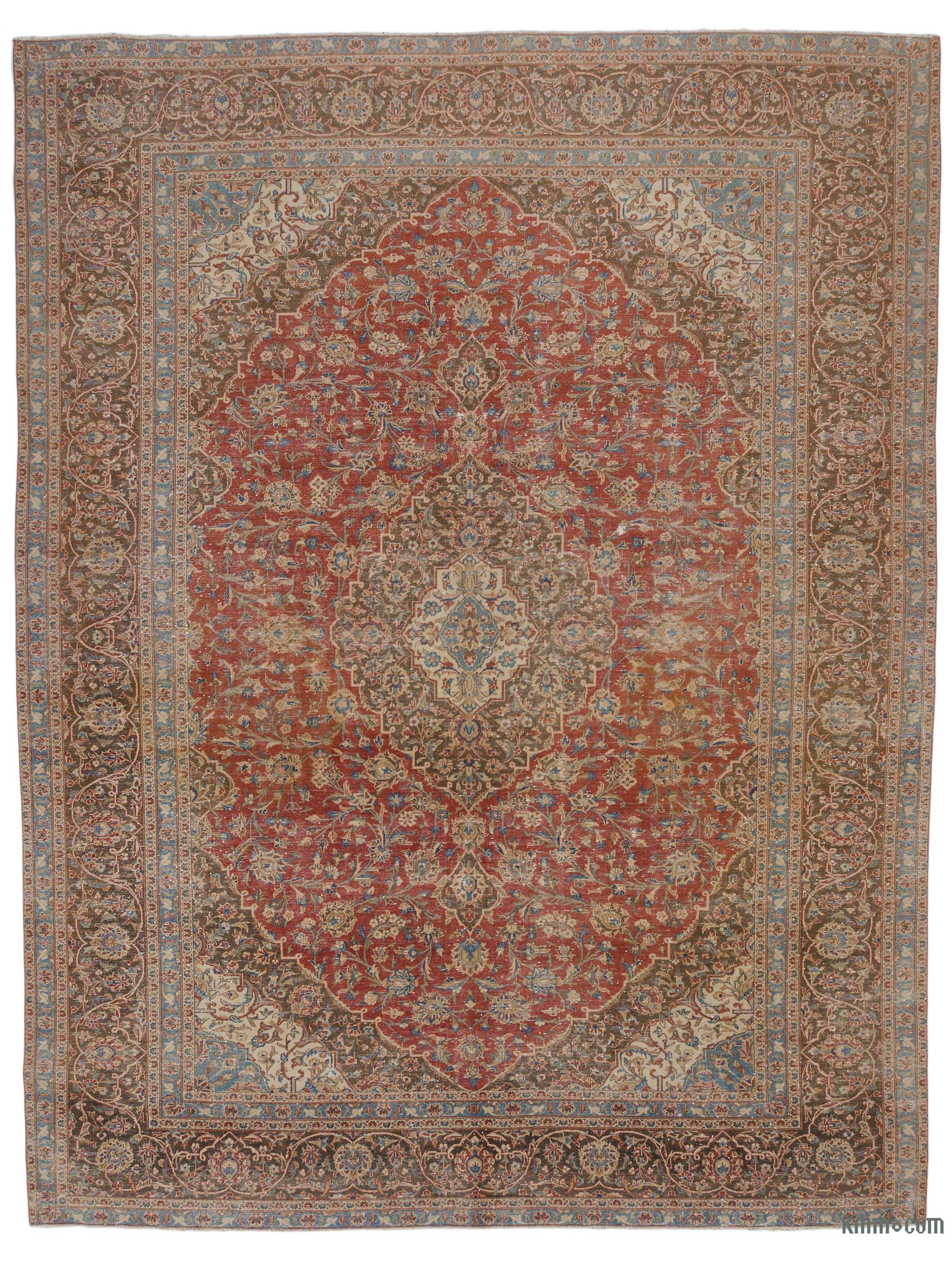 Vintage Hand Knotted Oriental Rug, 9 215 12 Area Rugs Contemporary