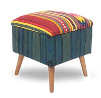 Taburete Kilim