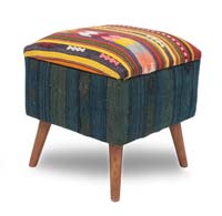 Taburete Kilim