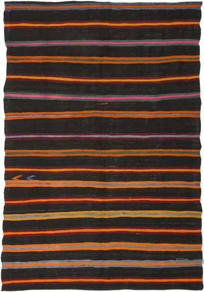 Vintage Anadolu 'Kıl' Kilim - 180 cm x 266 cm