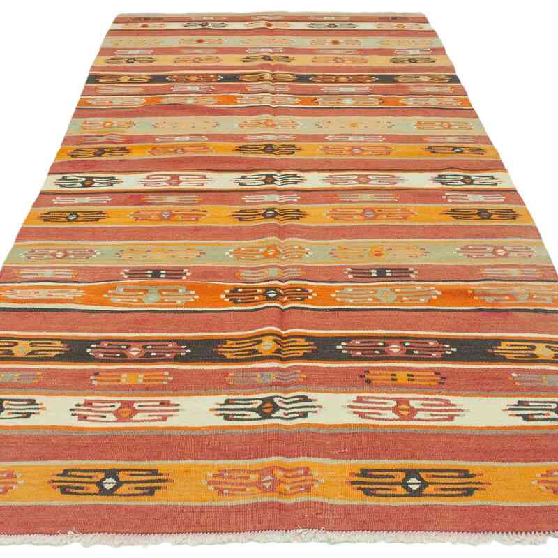 Çok Renkli Mut Kilimi - 131 cm x 262 cm - K0042899