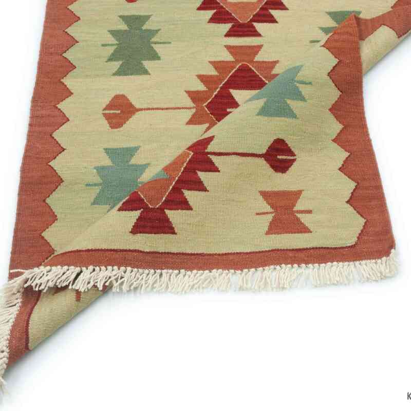 New Turkish Kilim Runner - 2' 11" x 11' 9" (35" x 141") - K0043140