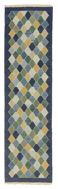 Yeni Kök Boya El Dokuma Kilim - 78 cm x 290 cm