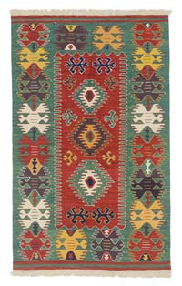 New Handwoven Turkish Kilim Rug