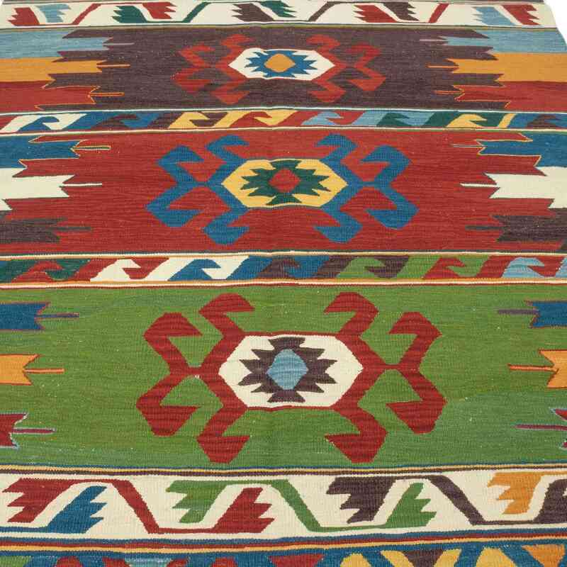 Multicolor Nueva Alfombra Turca Kilim - K0043333