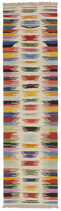 Multicolor New Turkish Kilim Runner