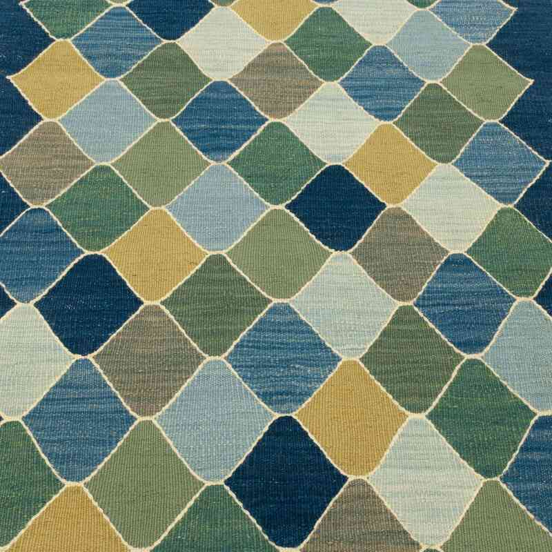 Yeni Kök Boya El Dokuma Kilim - 88 cm x 311 cm - K0043338