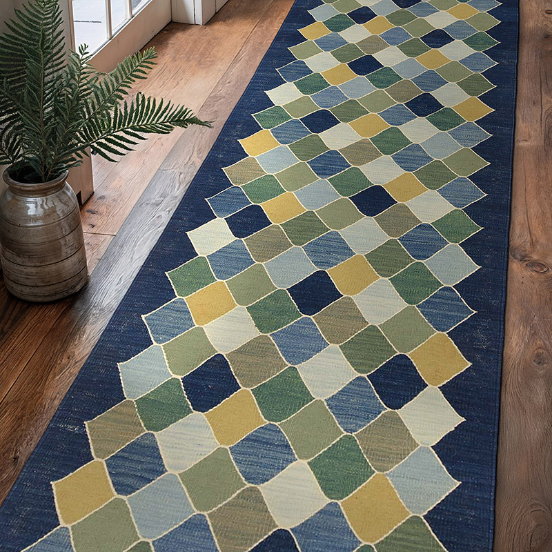 Nueva Alfombra Turca Kilim - 88 cm x 311 cm - K0043338