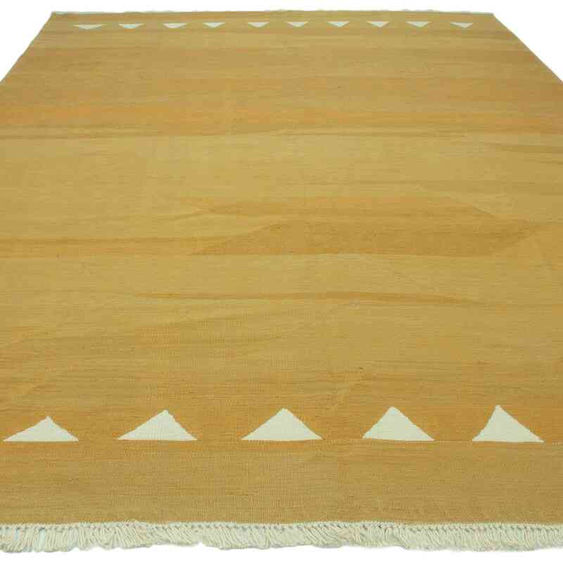 Sarı Yeni El Dokuma Kilim - K0043346
