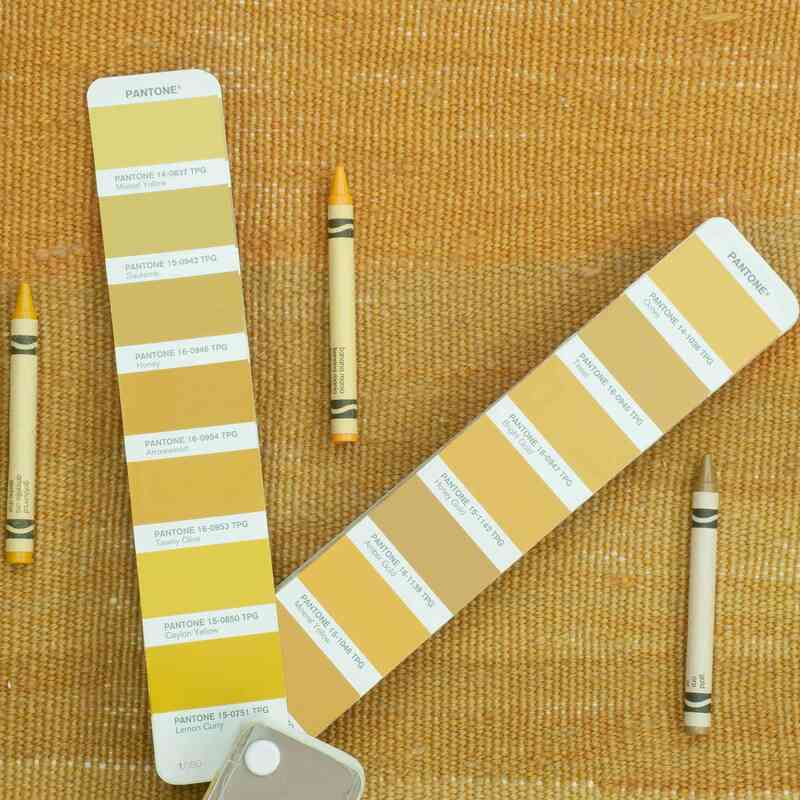 Sarı Yeni El Dokuma Kilim - K0043346