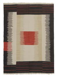 Bej, Kahverengi Yeni El Dokuma Kilim