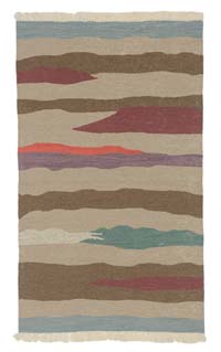 Multicolor New Handwoven Turkish Kilim Rug - 3'  x 5' 1" (36" x 61")