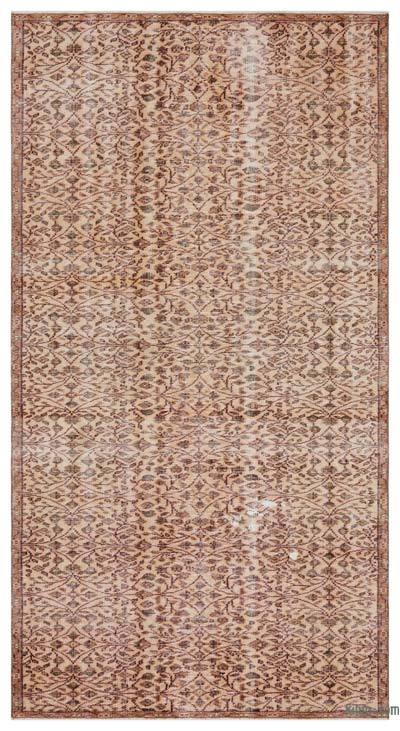 Vintage Turkish Hand-Knotted Rug - 5'  x 9' 6" (60 in. x 114 in.)