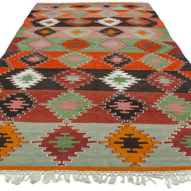 Çok Renkli Sivas Kilimi - 180 cm x 333 cm - K0044434